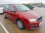 2006 SKODA FABIA 1.4 16V AMBIENTE 5DR AUTO 75HP for sale at Copart NEWBURY