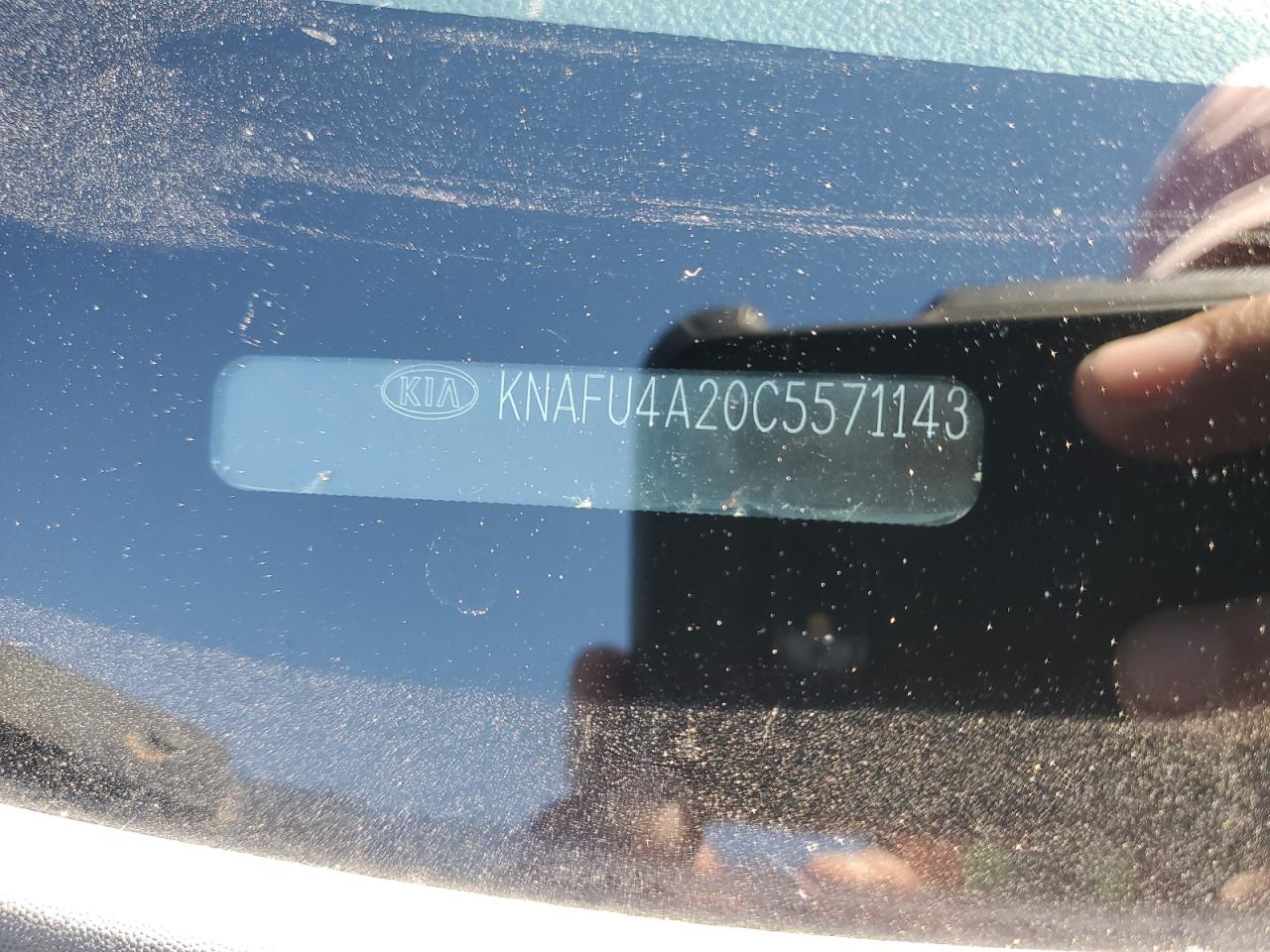 2012 Kia Forte Ex VIN: KNAFU4A20C5571143 Lot: 91728105