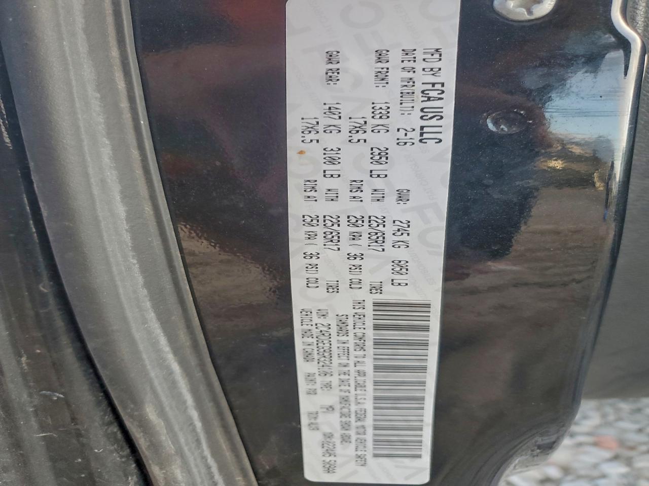 2016 Dodge Grand Caravan R/T VIN: 2C4RDGEG9GR324106 Lot: 93705315