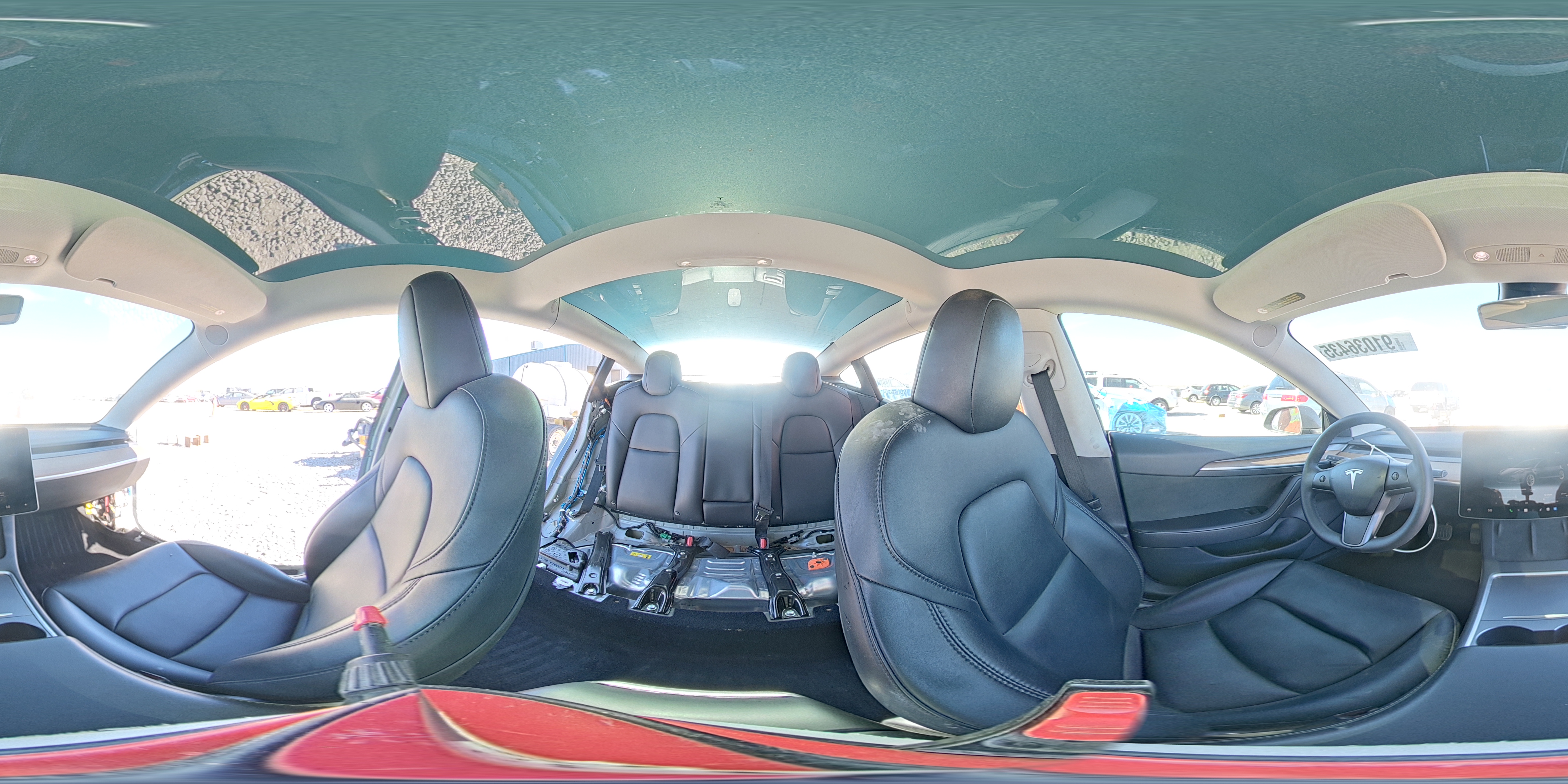 2023 Tesla Model 3 VIN: 5YJ3E1EB8PF611355 Lot: 91036435