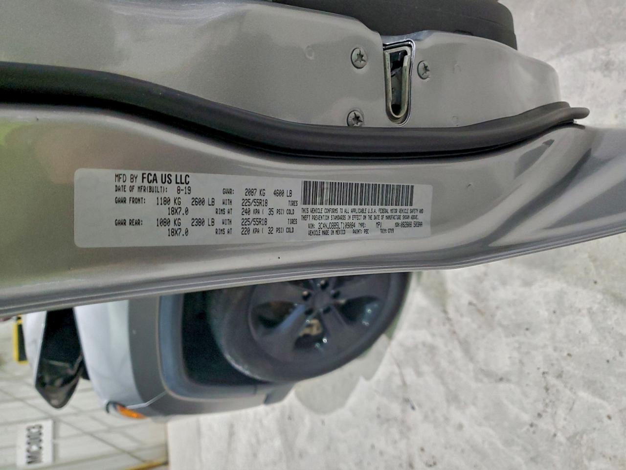 2020 Jeep Compass Latitude VIN: 3C4NJDBB5LT109084 Lot: 93056685