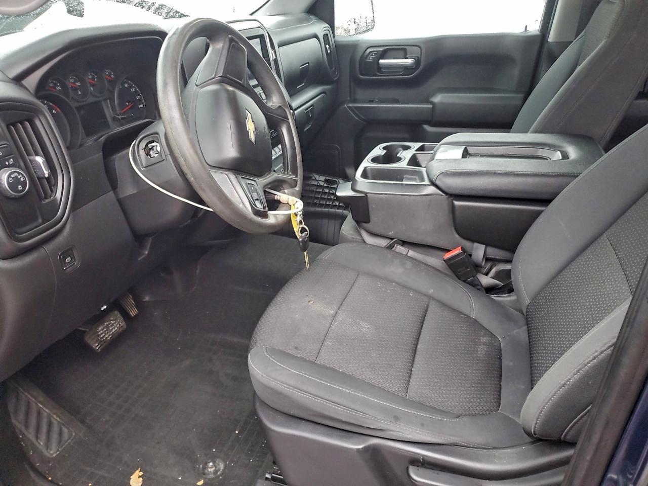 2021 Chevrolet Silverado C1500 Custom VIN: 3GCPWBEK4MG343639 Lot: 93815025