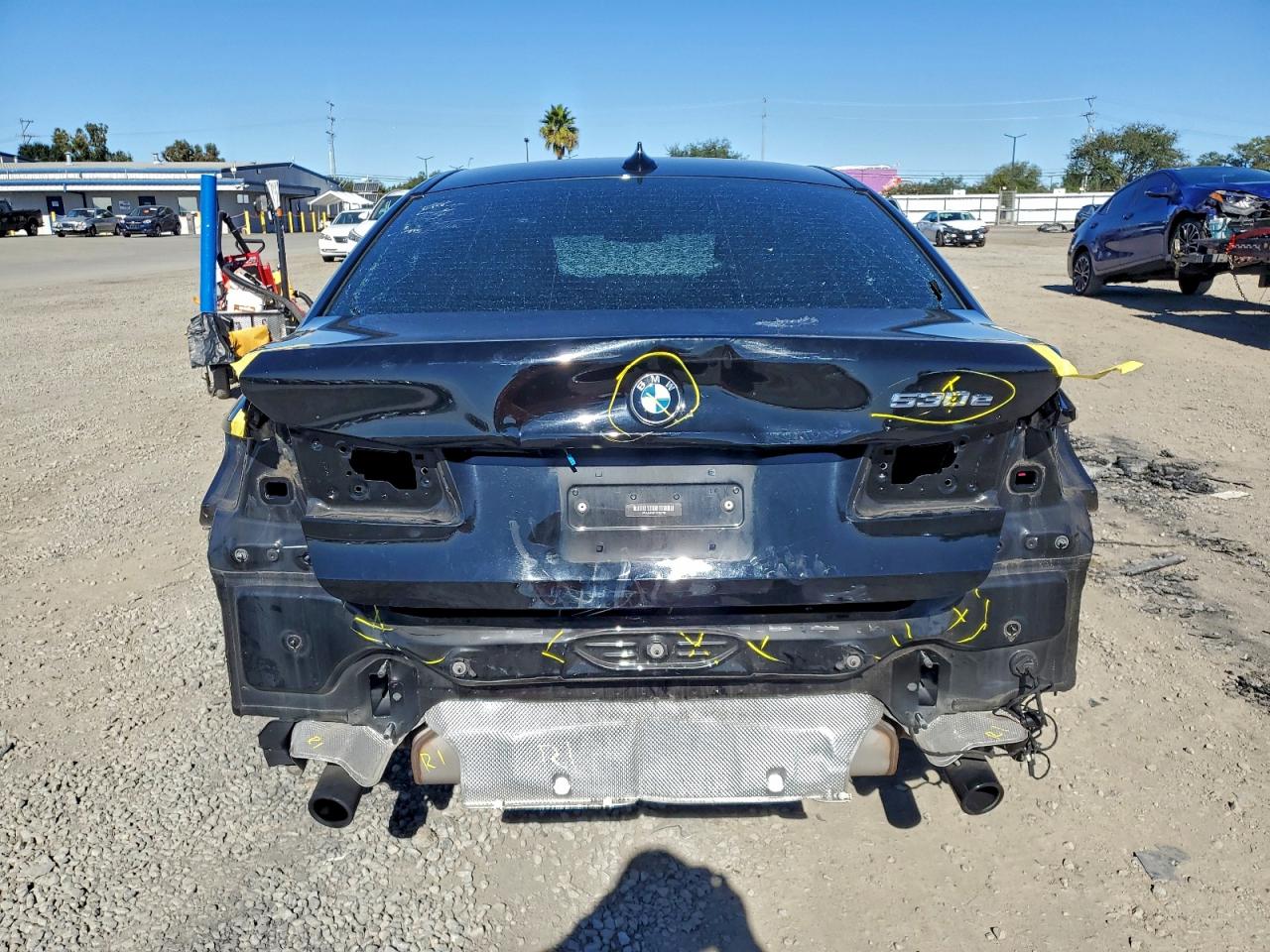 2019 BMW 530E VIN: WBAJA9C51KB253782 Lot: 93990015