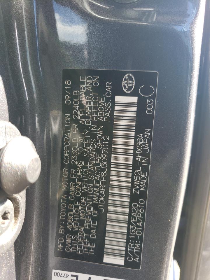 2018 Toyota Prius Prime VIN: JTDKARFP8J3097012 Lot: 93429705