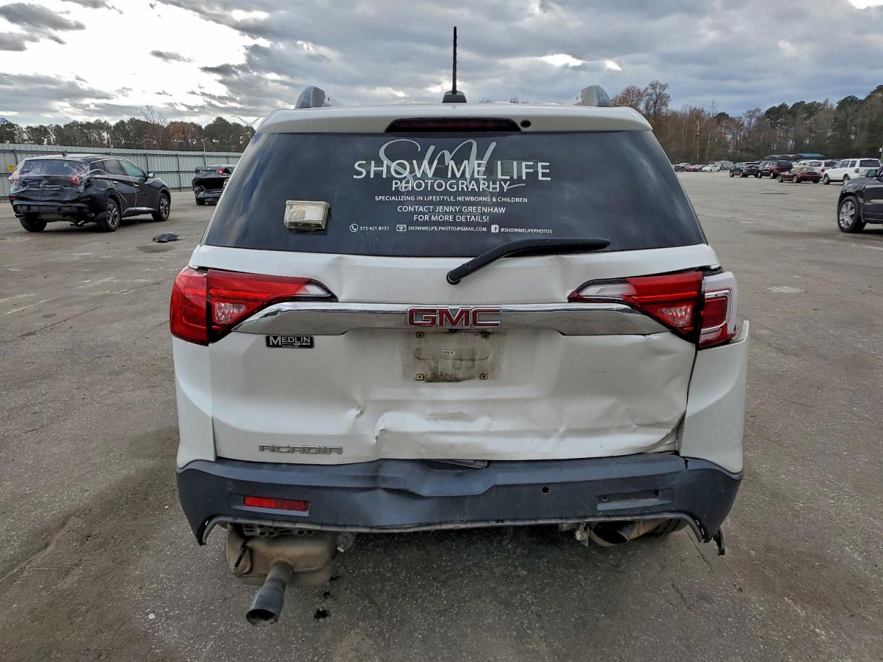 2019 GMC Acadia Slt-1 VIN: 1GKKNMLS6KZ250831 Lot: 93943525