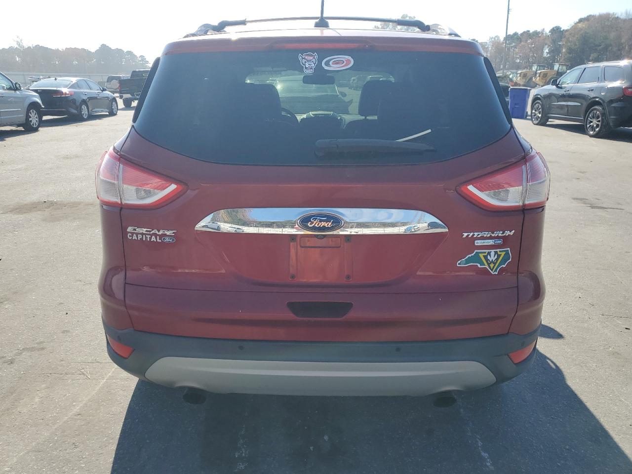 2014 Ford Escape Titanium VIN: 1FMCU9JX1EUB38515 Lot: 90710445