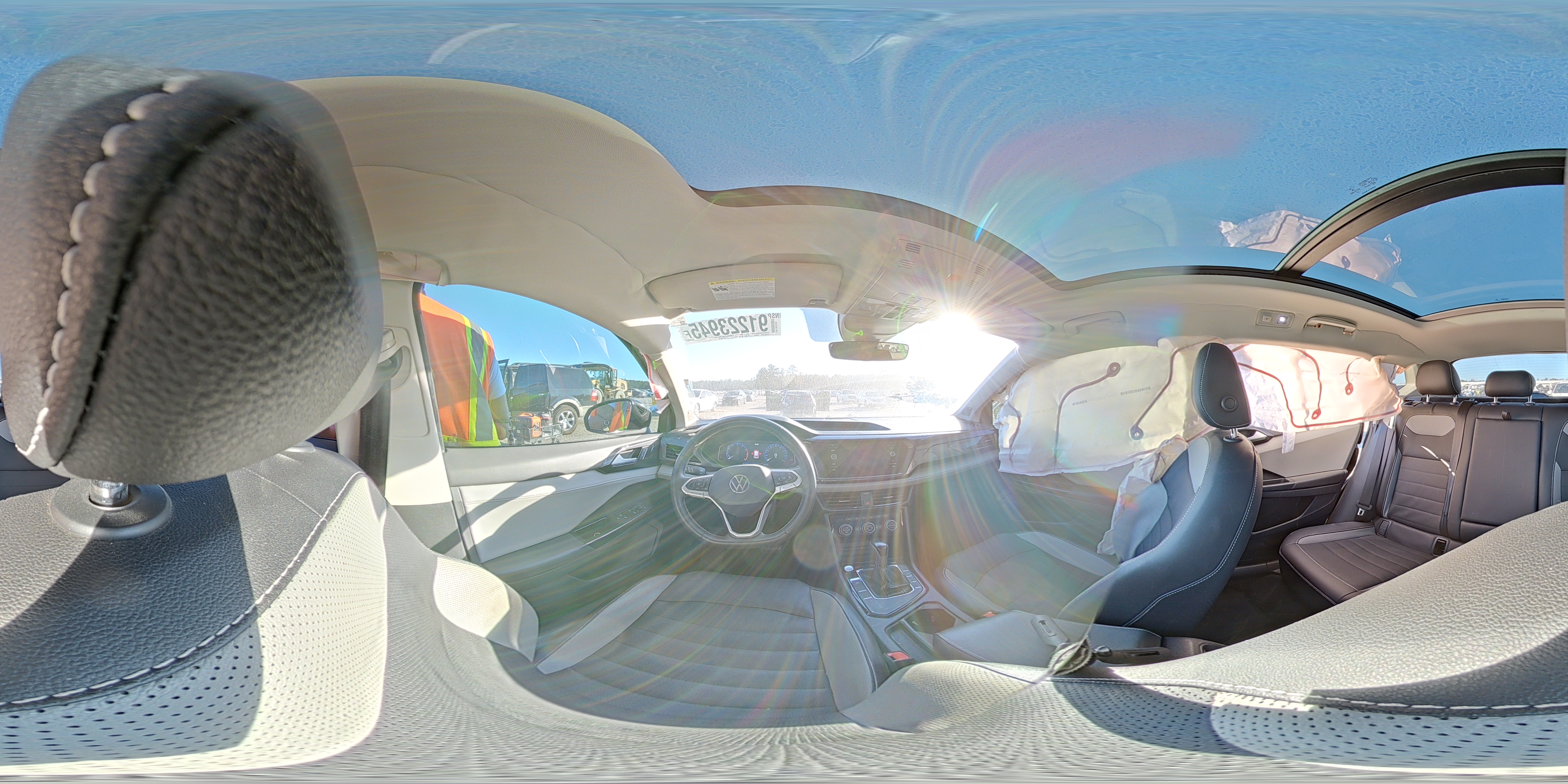 2022 Volkswagen Taos Sel VIN: 3VV1X7B2XNM005705 Lot: 91223945