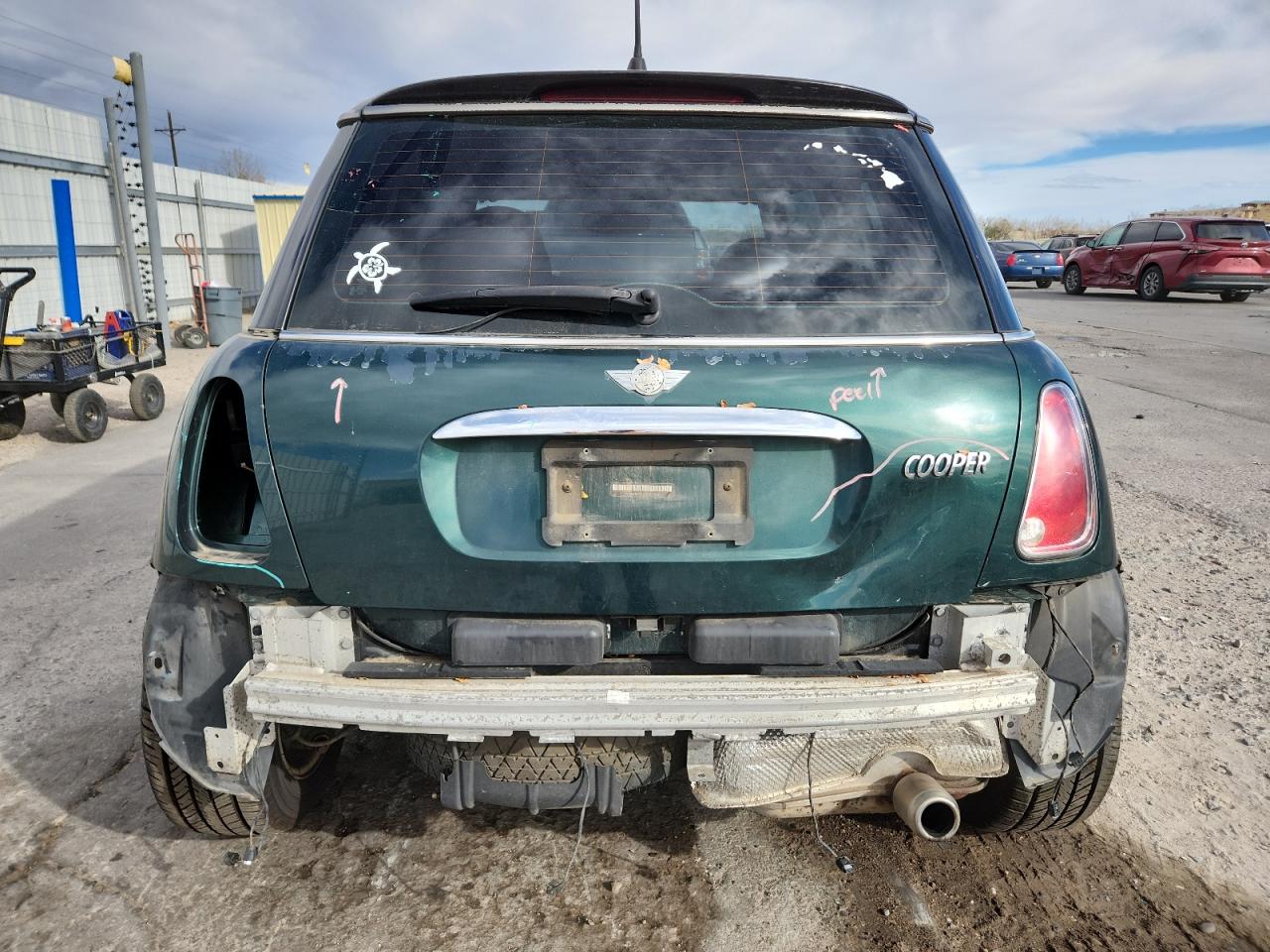 2006 Mini Cooper VIN: WMWRC33536TK71128 Lot: 92328415