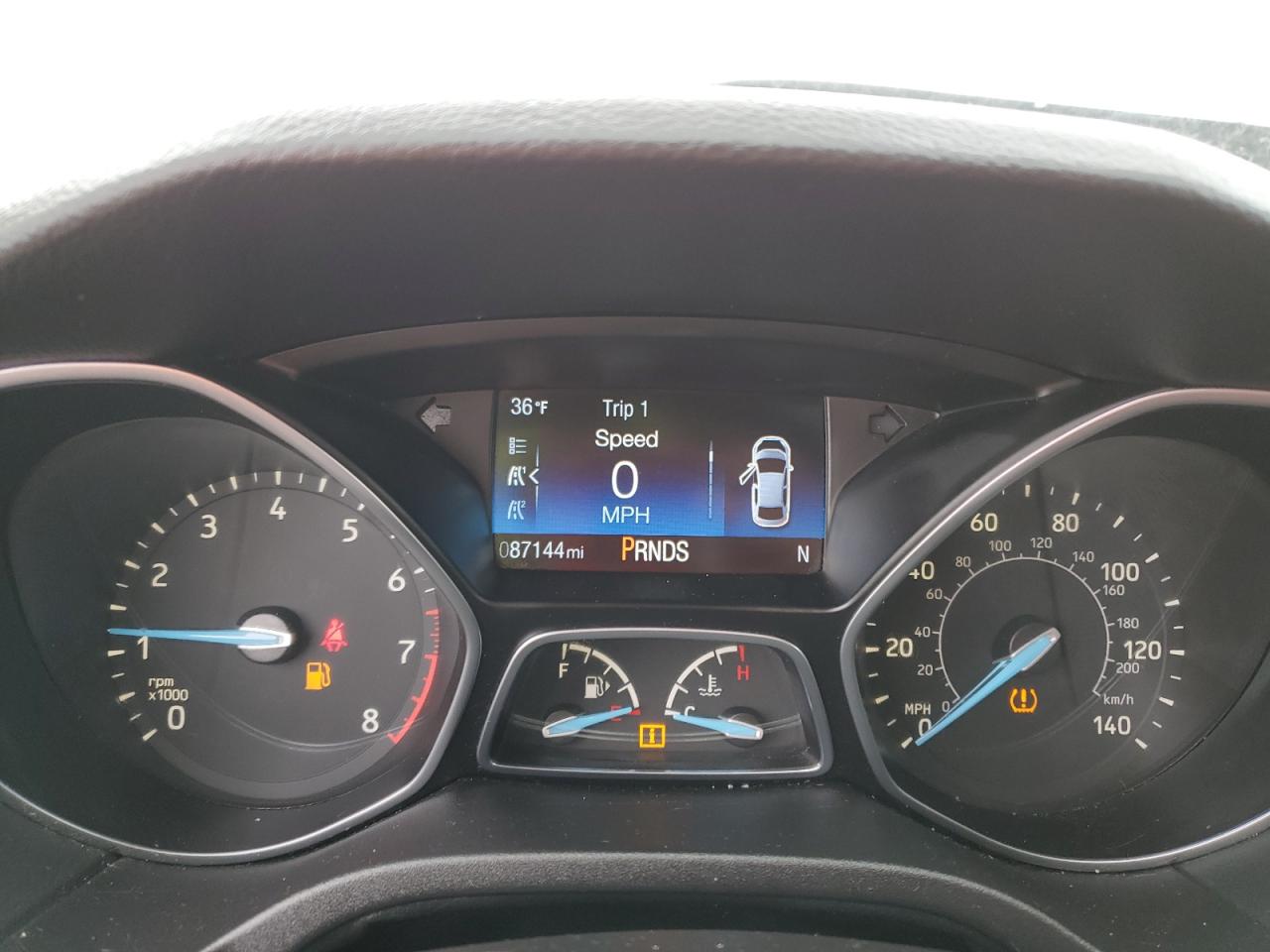 2016 Ford Focus Titanium VIN: 1FADP3N23GL238822 Lot: 92067655