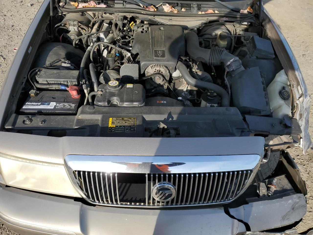 2004 Mercury Grand Marquis Gs VIN: 2MEFM74W24X617203 Lot: 93331845