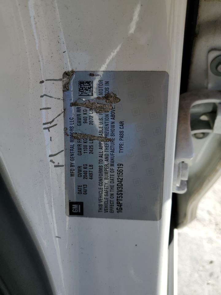 2013 Buick Verano Premium VIN: 1G4PT5SV3D4215619 Lot: 92613305