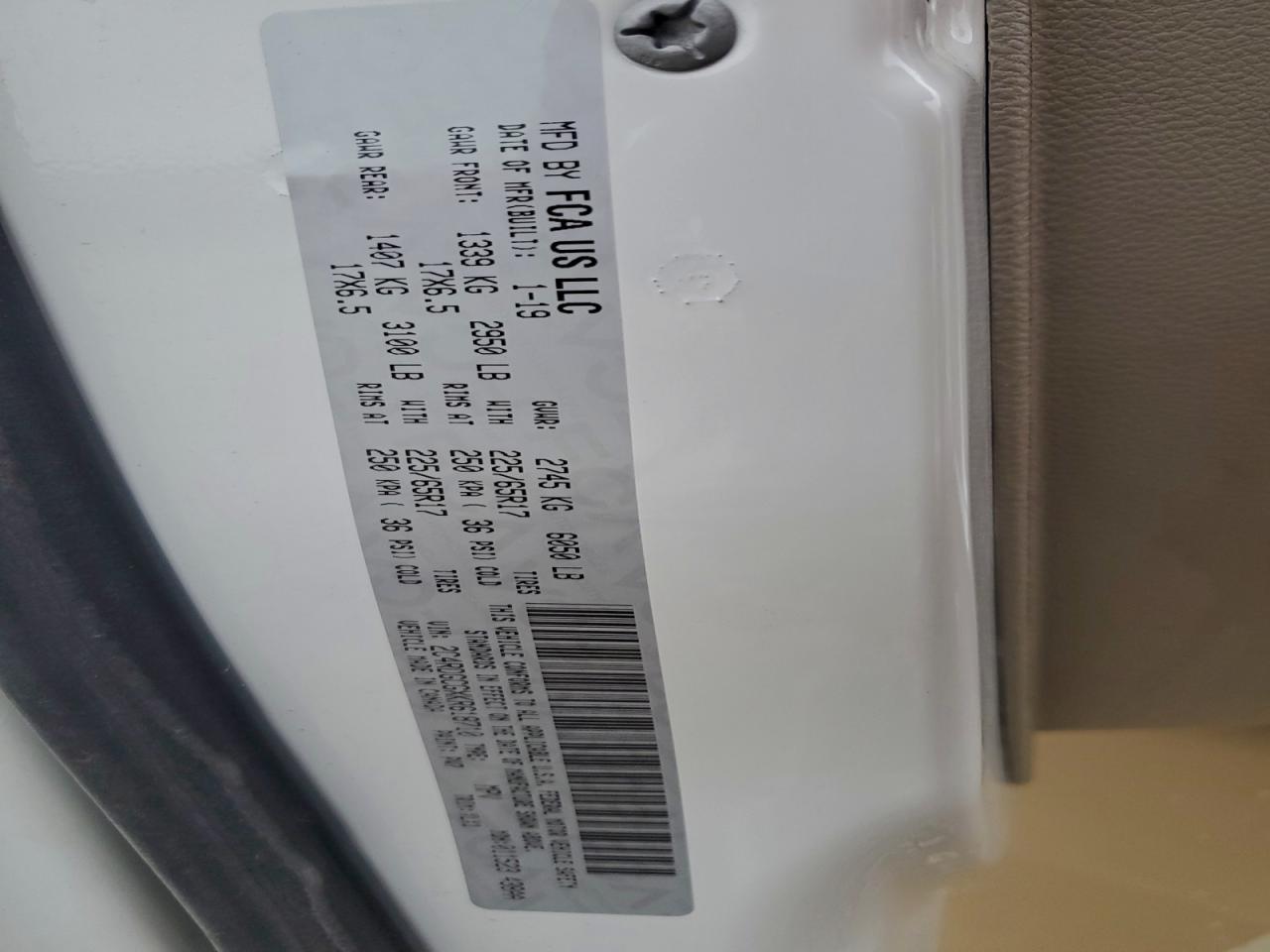 2019 Dodge Grand Caravan Sxt VIN: 2C4RDGCGXKR618710 Lot: 93853905