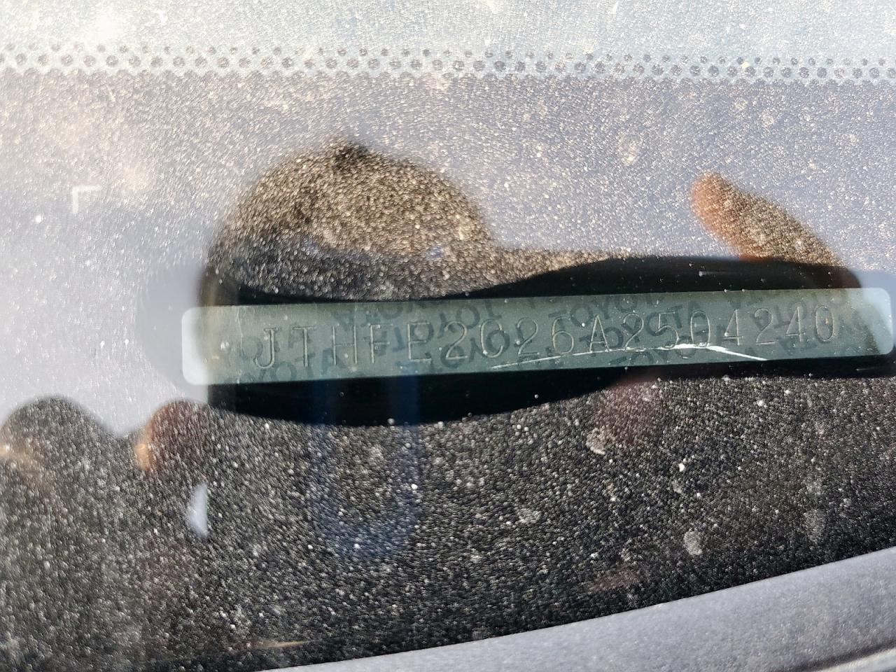 2010 Lexus Is 350 VIN: JTHFE2C26A2504240 Lot: 93042645