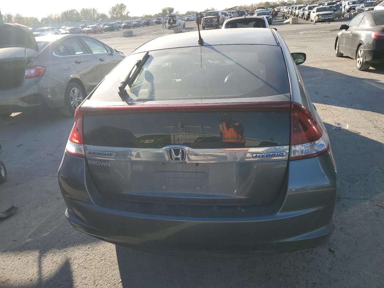 2013 Honda Insight Ex VIN: JHMZE2H75DS001367 Lot: 91174035