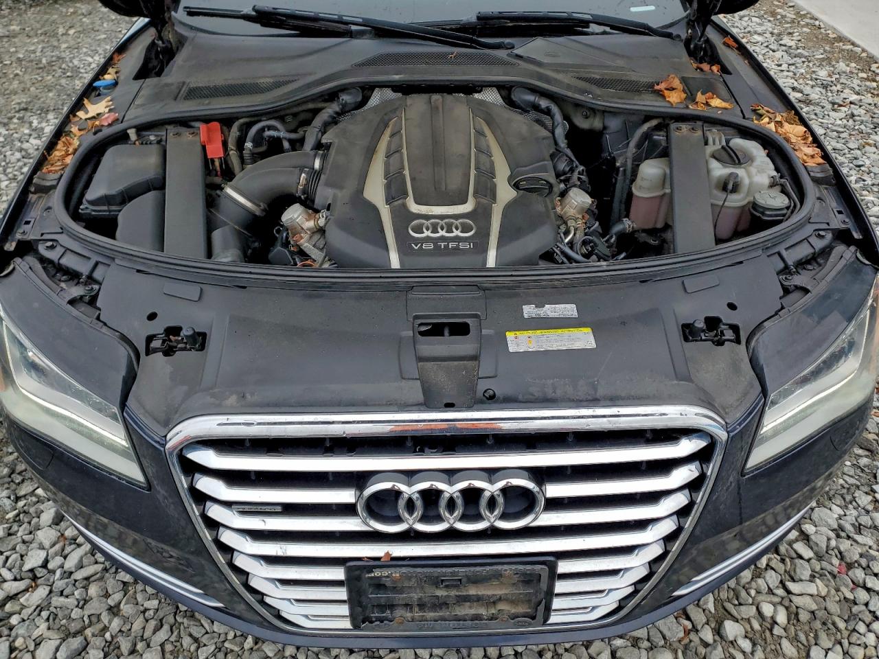 2014 Audi A8 L Quattro VIN: WAUR2AFDXEN009488 Lot: 93745485