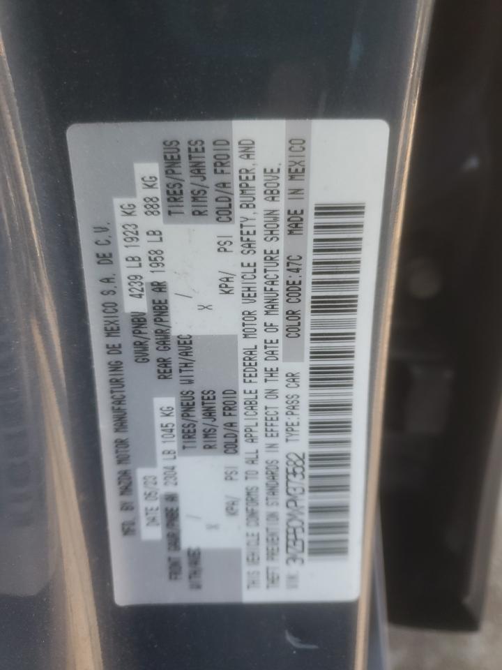 2023 Mazda 3 Preferred VIN: 3MZBPBCMXPM373582 Lot: 87464315