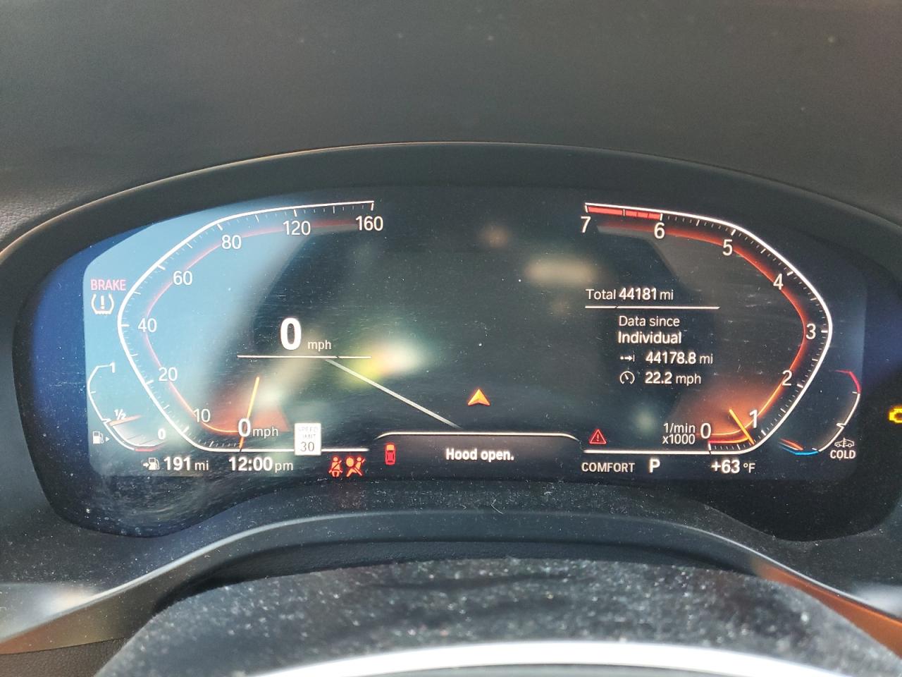 2022 BMW X3 Sdrive30I VIN: 5UX43DP05N9K82157 Lot: 92024285