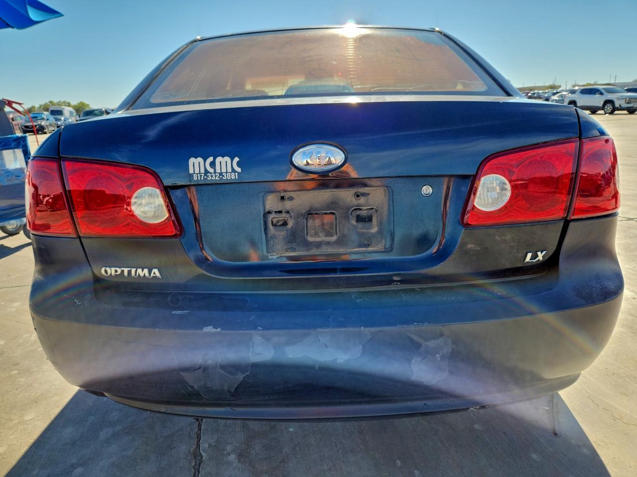 2008 Kia Optima Lx VIN: KNAGE123085176961 Lot: 94482475