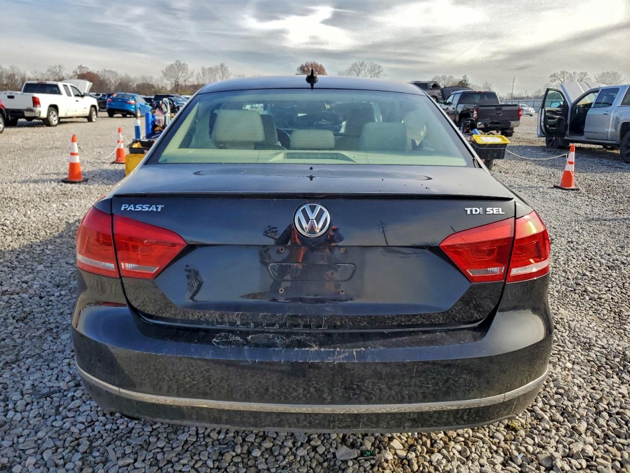 2014 Volkswagen Passat Sel VIN: 1VWCN7A36EC111428 Lot: 93924355