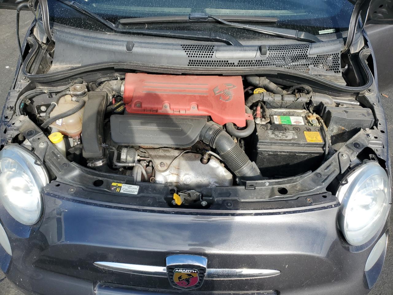 2015 Fiat 500 Abarth VIN: 3C3CFFFH5FT502238 Lot: 91918275