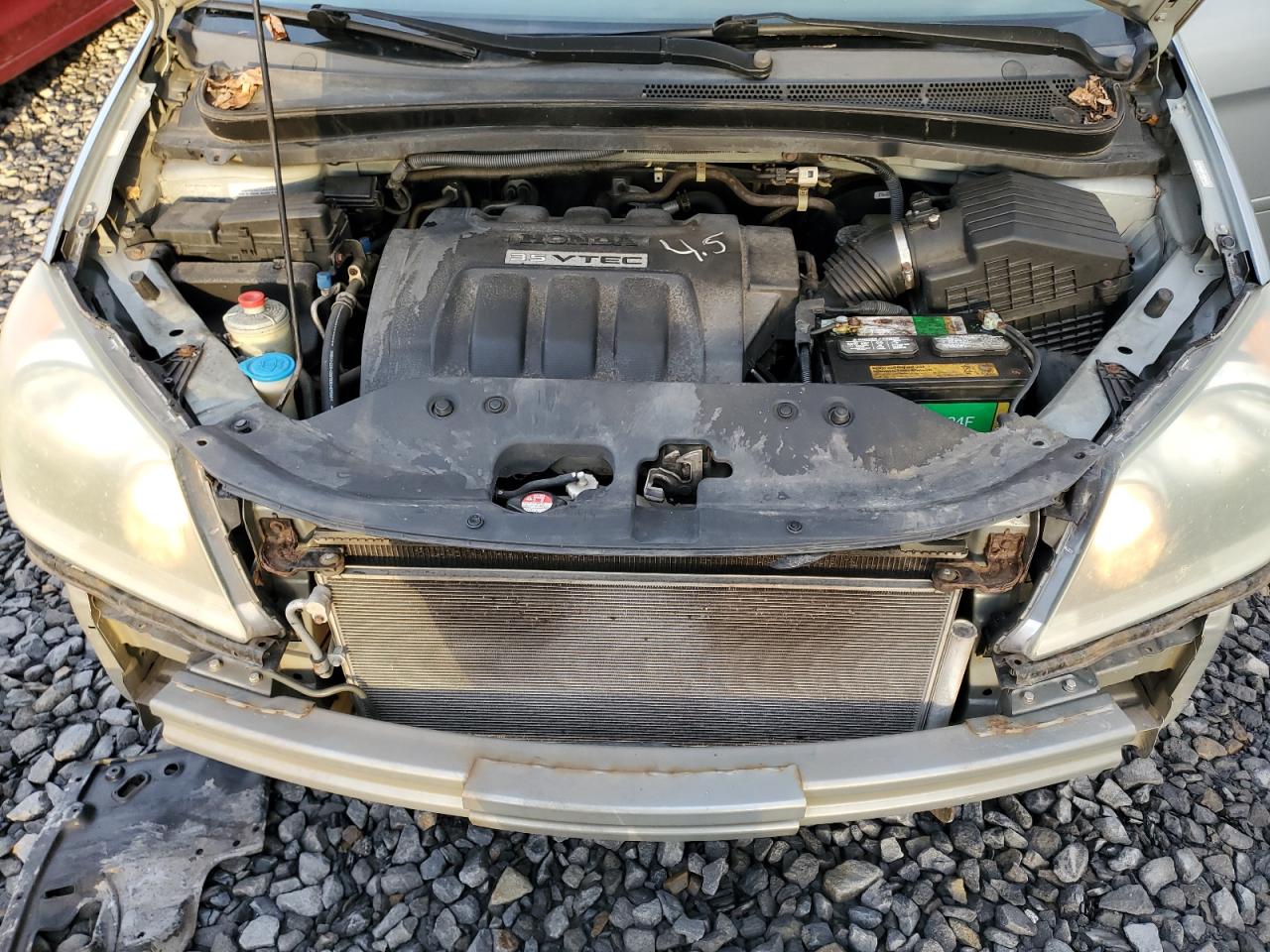 2008 Honda Odyssey Ex VIN: 5FNRL38458B042734 Lot: 90002425