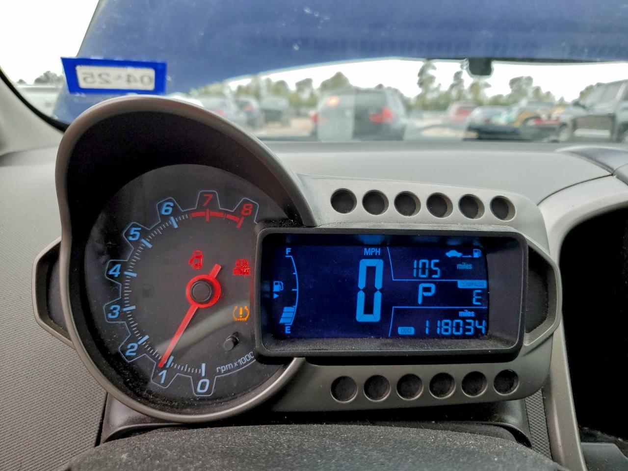 2013 Chevrolet Sonic Lt VIN: 1G1JC6SH6D4208022 Lot: 94274935