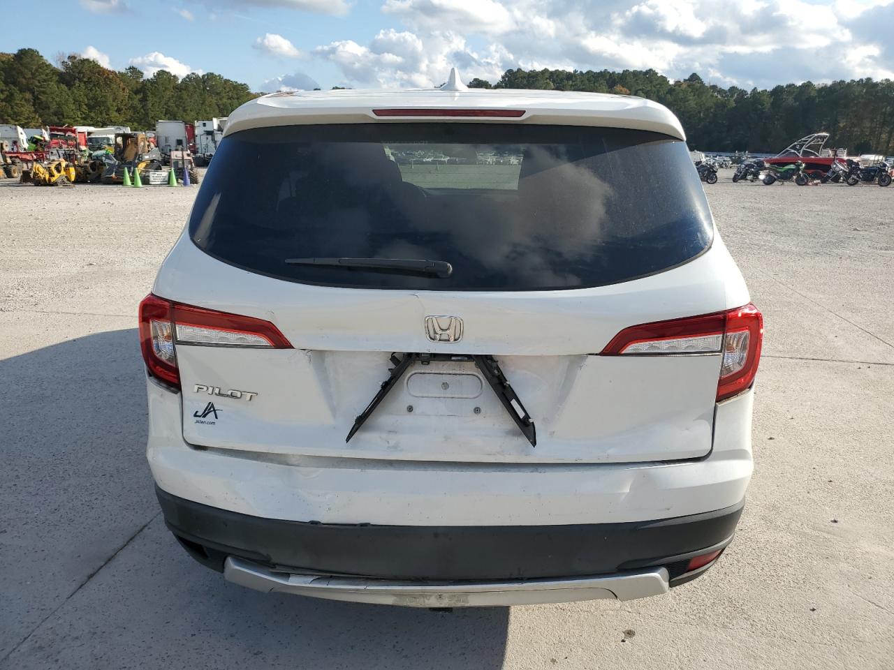 2020 Honda Pilot Ex VIN: 5FNYF5H36LB004878 Lot: 93502245