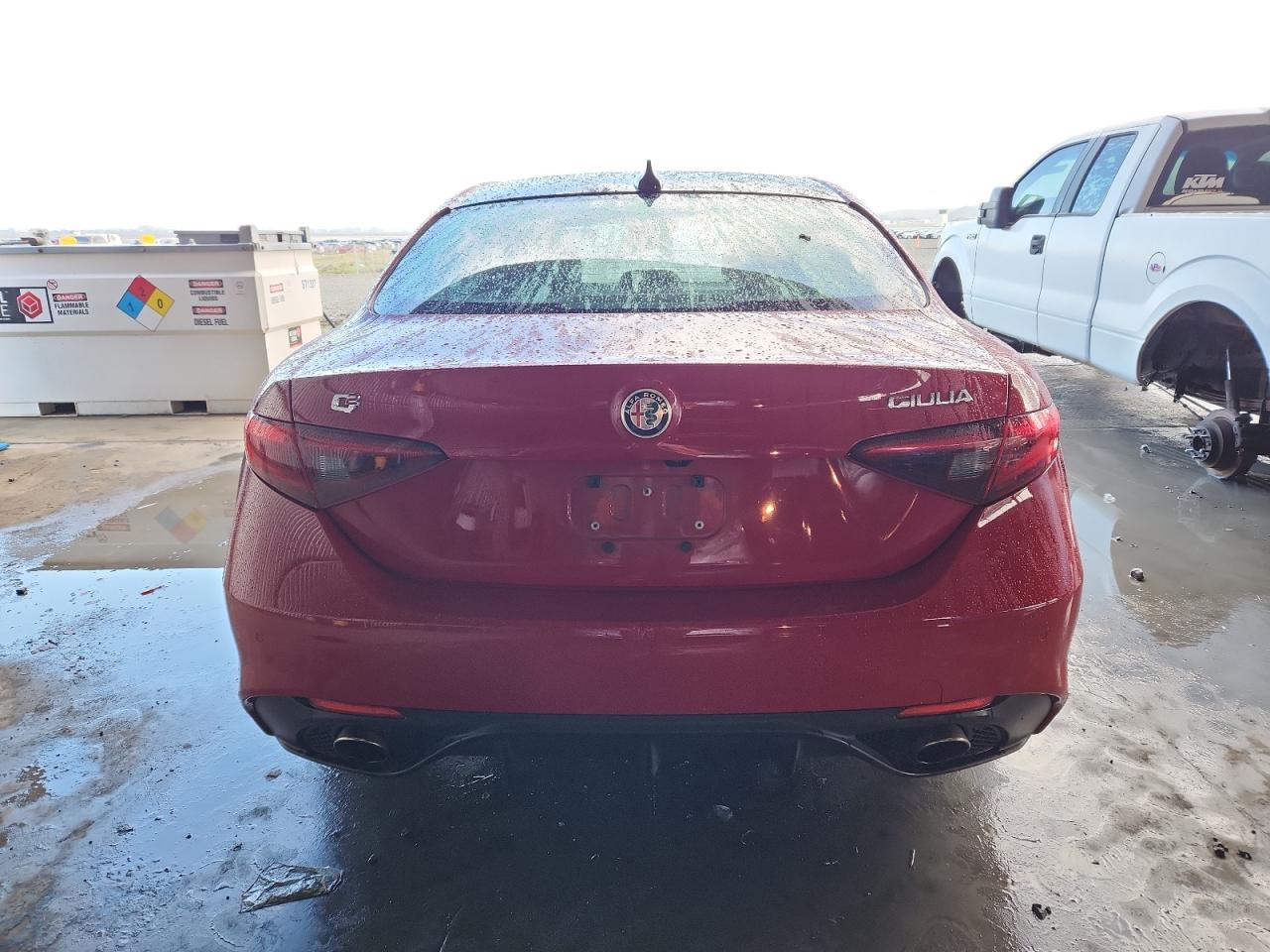 2020 Alfa Romeo Giulia Ti VIN: ZARFAMBN3L7639319 Lot: 90365415