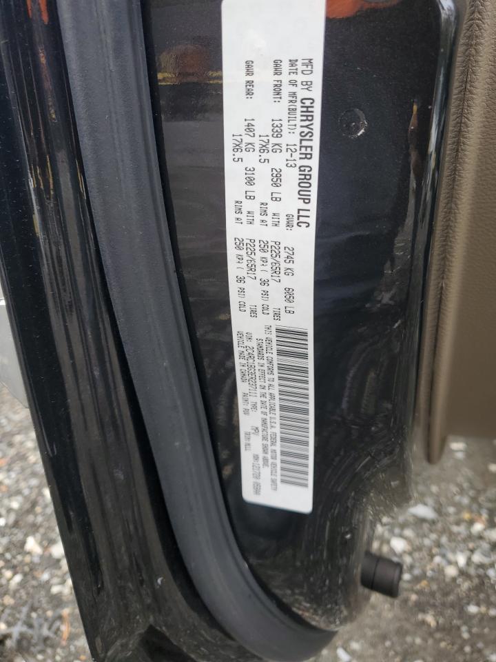 2014 Chrysler Town & Country Touring VIN: 2C4RC1BG3ER237111 Lot: 92007685