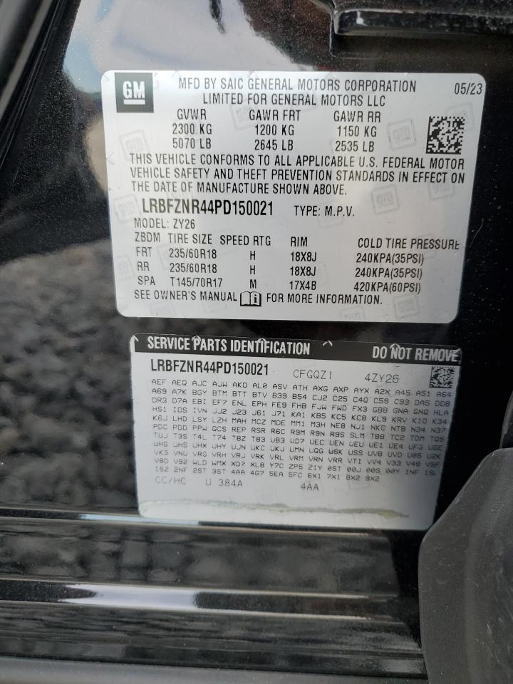 2023 Buick Envision Essence VIN: LRBFZNR44PD150021 Lot: 92470425