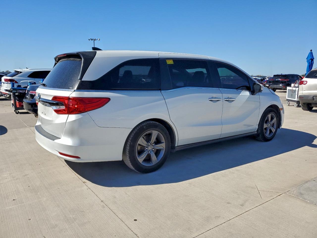 2021 Honda Odyssey Ex white null gas 5FNRL6H50MB022282 photo #4