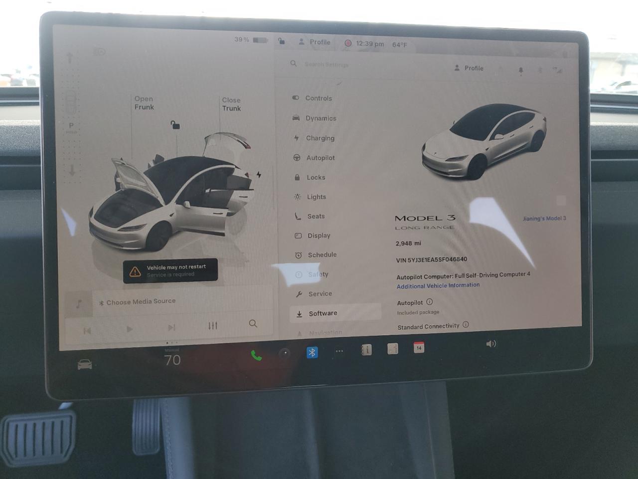 2025 Tesla Model 3 VIN: 5YJ3E1EA5SF046840 Lot: 91692725