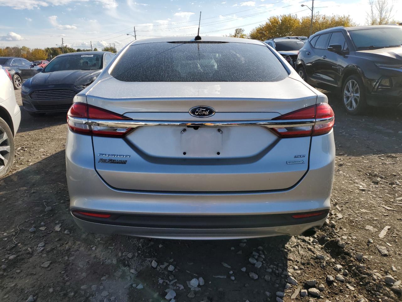 2017 Ford Fusion Se VIN: 3FA6P0HD5HR259064 Lot: 91371145