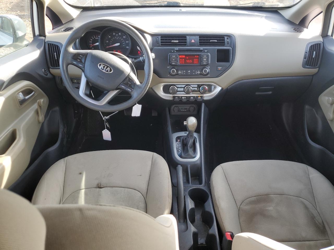 2014 Kia Rio Lx VIN: KNADM4A39E6395299 Lot: 92594225