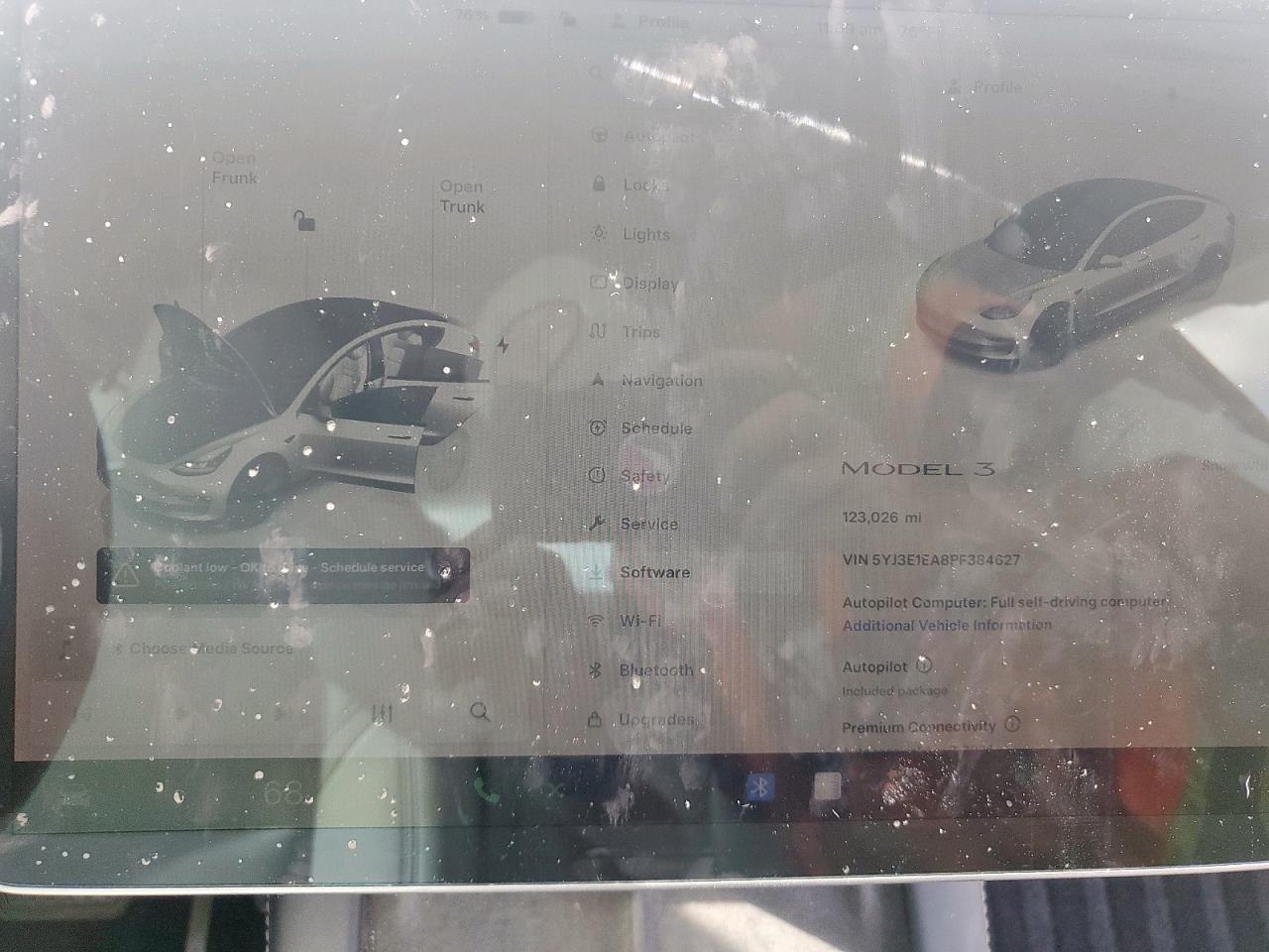 2023 Tesla Model 3 VIN: 5YJ3E1EA8PF384627 Lot: 91137015