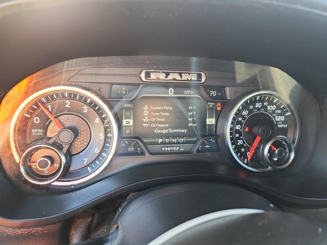 2019 Ram 1500 Big Horn/Lone Star VIN: 1C6SRFFT4KN856286 Lot: 90706395