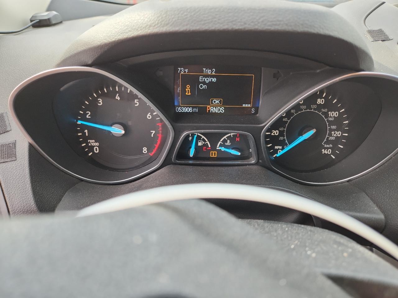 2017 Ford Escape S VIN: 1FMCU0F77HUD11298 Lot: 85432635