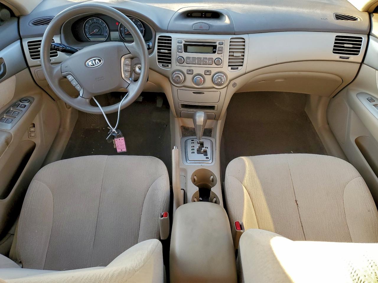 2007 Kia Optima Lx VIN: KNAGE123X75130102 Lot: 92267515