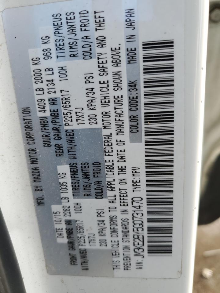 2016 Mazda Cx-5 Sport VIN: JM3KE2BY5G0731470 Lot: 90485215