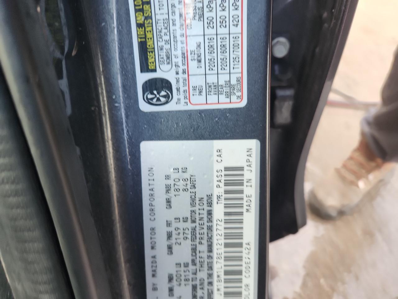 2014 Mazda 3 Touring VIN: JM1BM1L78E1212772 Lot: 92886175