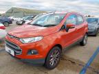 2015 FORD ECOSPORT 1.0 ECOBOOST ZETEC 5DR for sale at Copart NEWBURY