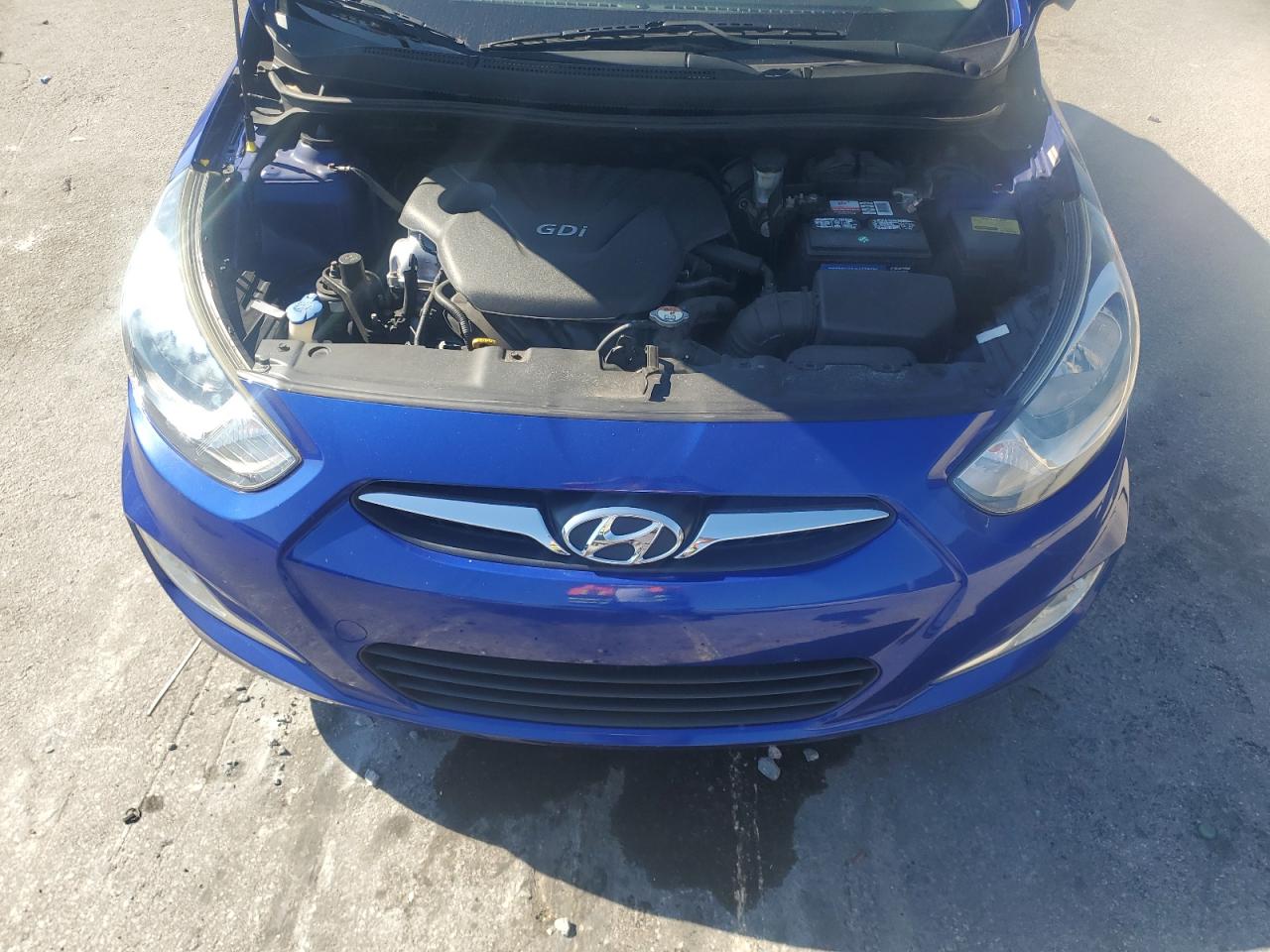 2013 Hyundai Accent Gls VIN: KMHCU5AE3DU109555 Lot: 92832355