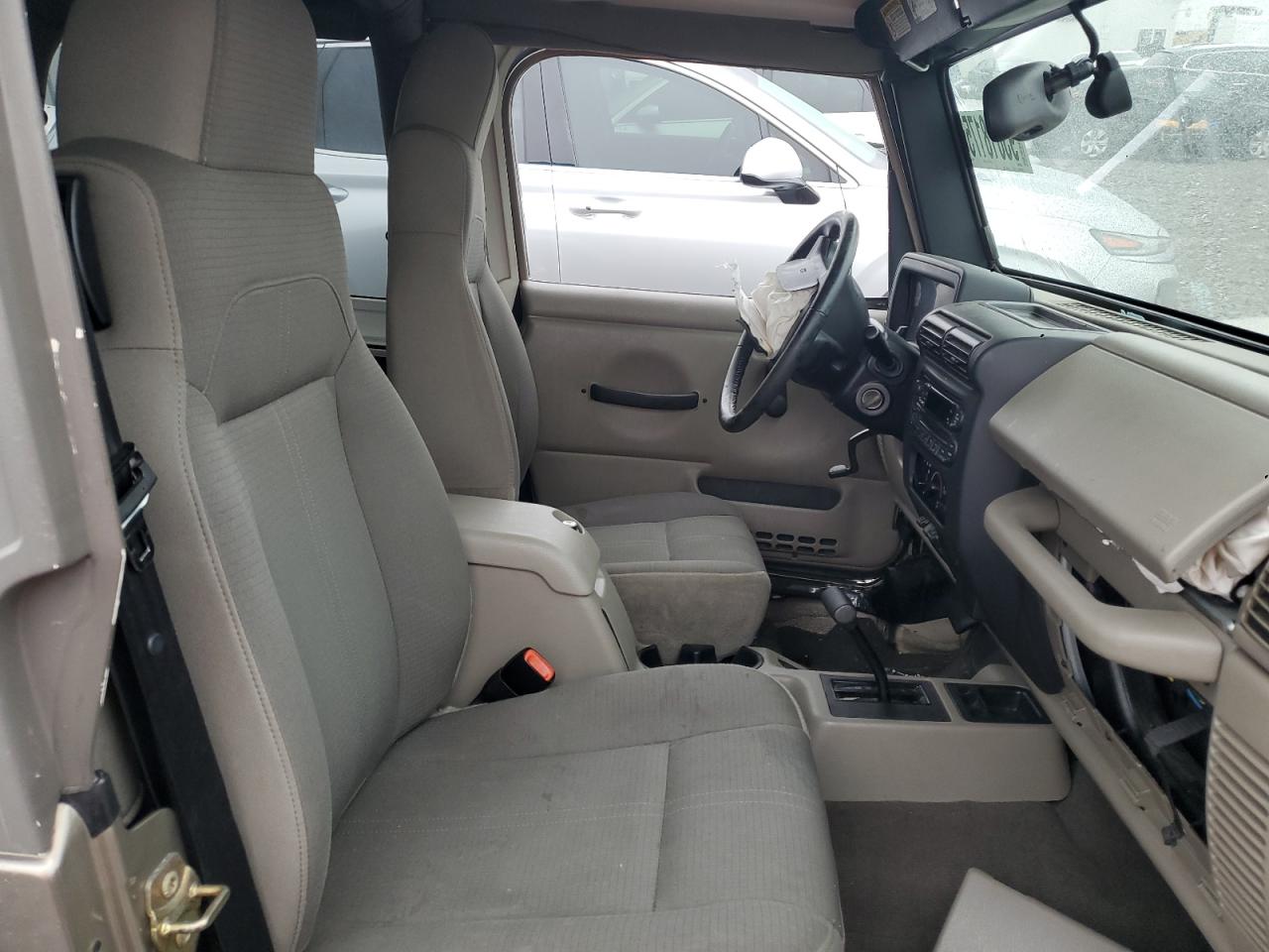 2003 Jeep Wrangler / Tj Sahara VIN: 1J4FA59S63P369086 Lot: 93018175