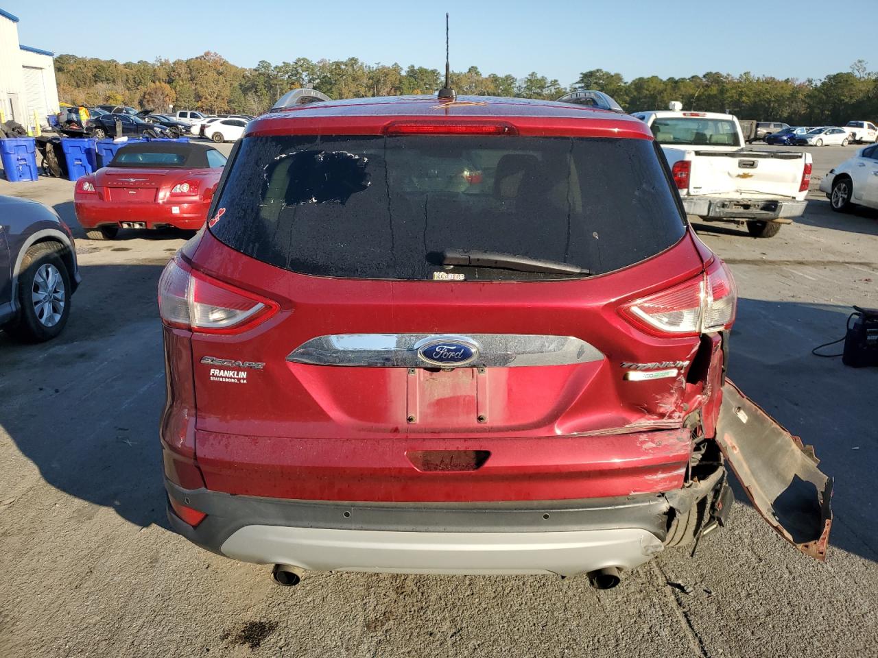 2014 Ford Escape Titanium VIN: 1FMCU0JX6EUD71558 Lot: 93373945