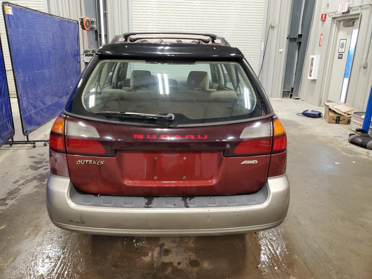 2002 Subaru Legacy Outback VIN: 4S3BH665527607996 Lot: 91366065