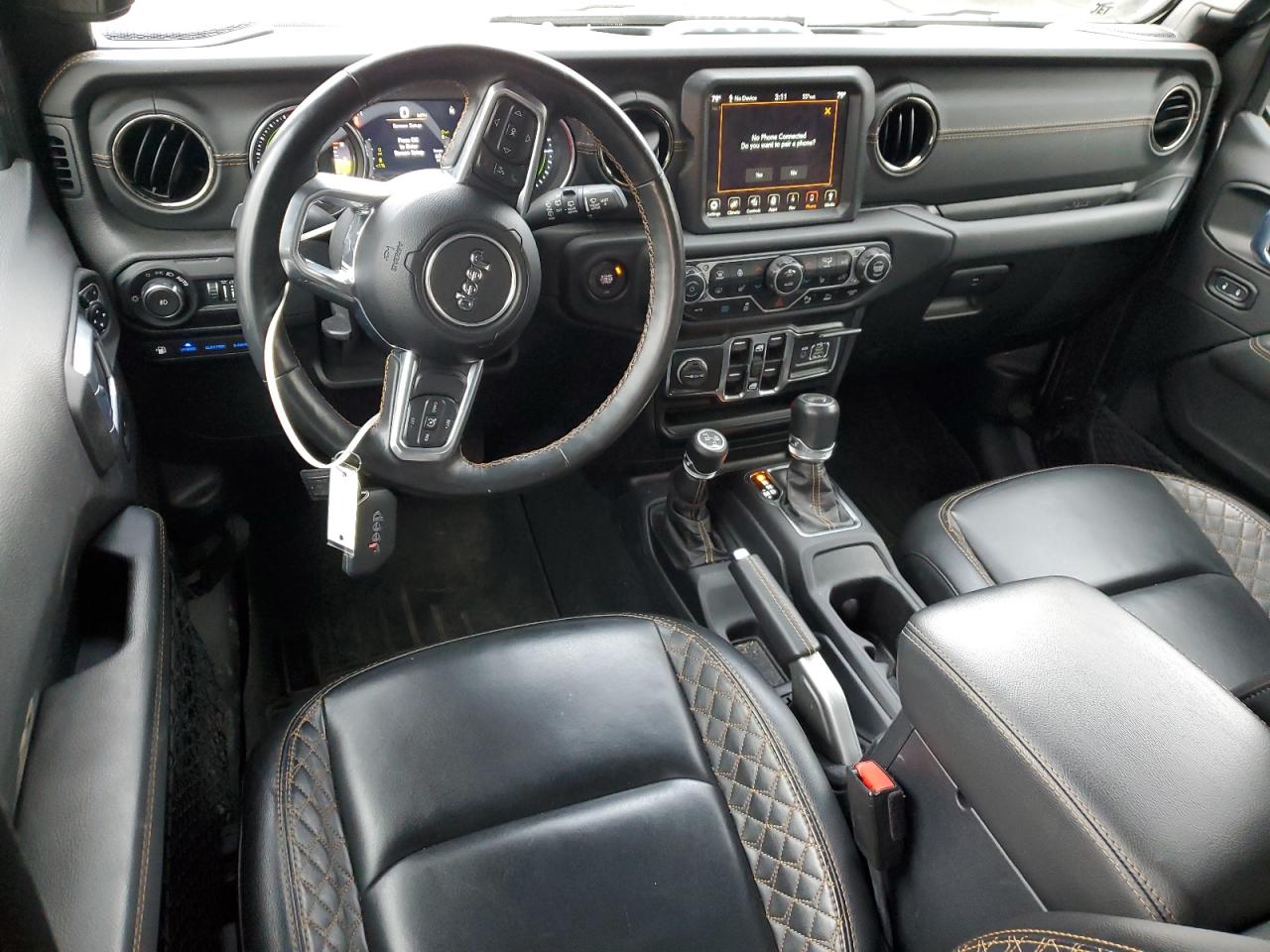 2021 Jeep Wrangler Unlimited Sahara 4Xe VIN: 1C4JJXP62MW858366 Lot: 92694615