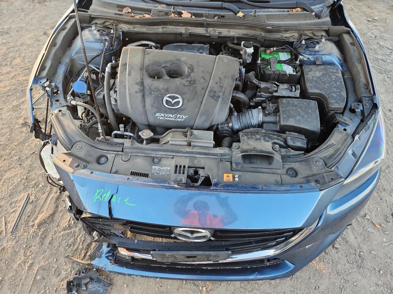 2018 Mazda 3 Grand Touring VIN: 3MZBN1M34JM267674 Lot: 91350605