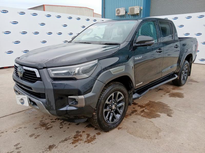 2023 TOYOTA HILUX INVINCIBLE X D/CAB PICK UP 2.8 D-4D AUTO for sale at Copart ROCHFORD