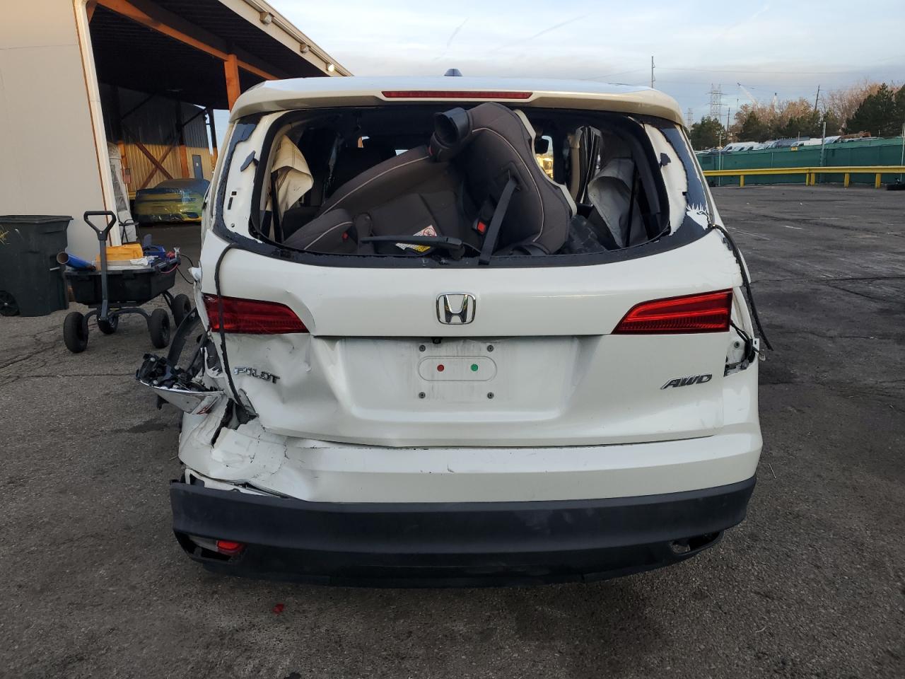 2018 Honda Pilot Ex VIN: 5FNYF6H38JB018736 Lot: 92277605