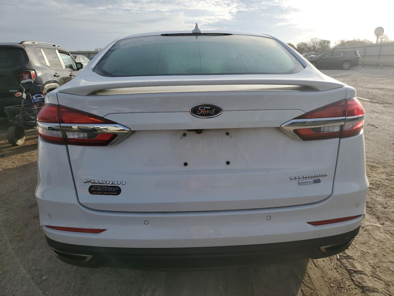 2019 Ford Fusion Titanium VIN: 3FA6P0D93KR242921 Lot: 91419735